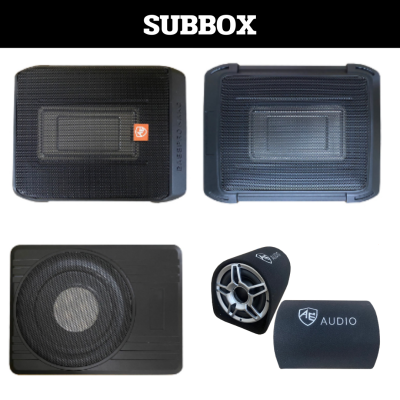 Subbox ซับบ๊อก ตู้ซับ ขนาด 10นิ้ว , 13นิ้ว BassBox พร้อมแอมป์ในตัว