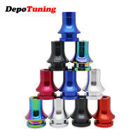 Universal M10X1.25 M10 * 1.5 M12 * 1.25ด้าย Shift Knob Boot Retainer อะแดปเตอร์เกียร์ Shifter สีแดง/สีดำ/สีฟ้า/เงิน