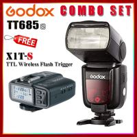 ถูกที่สุด!!! GODOX TT685s TTL Wiress Flash Tirgger พร้อม GODOX X1T-S TTL Wiress Flash Tirgger COMBO SET (รับประกัน 1 ปี) ##กล้องถ่ายรูป ถ่ายภาพ ฟิล์ม อุปกรณ์กล้อง สายชาร์จ แท่นชาร์จ Camera Adapter Battery อะไหล่กล้อง เคส