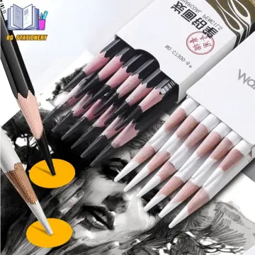 Marie's White Charcoal Pencil (Sold per piece)