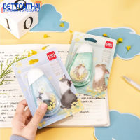 Deli 71494 Corrertion Tape เทปลบคำผิดแฟนซีสุดน่ารัก คละสี 1 ชิ้น เทปลบคำผิด น้ำยาลบคำผิด ปากกาลบคำผิด อุปกรณ์ลบคำผิด