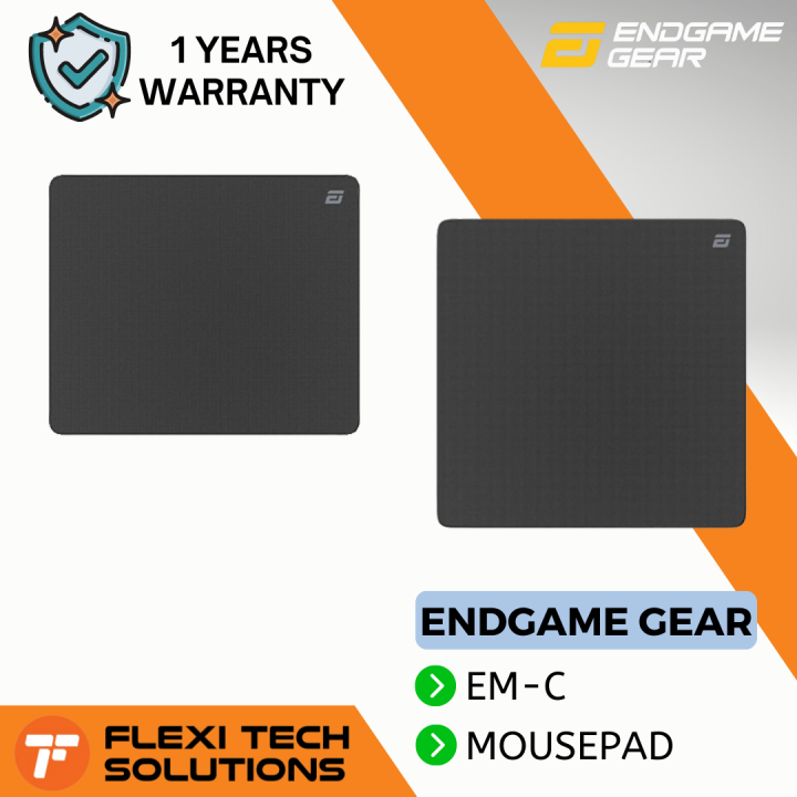 Flexi Tech ENDGAME GEAR EM-C / EM-C Plus Gaming Mousepad - Black