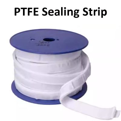 1Meter PTFE Elastic Tape ptfe Expanded Sponge Sealing Strip Adhesives Tape