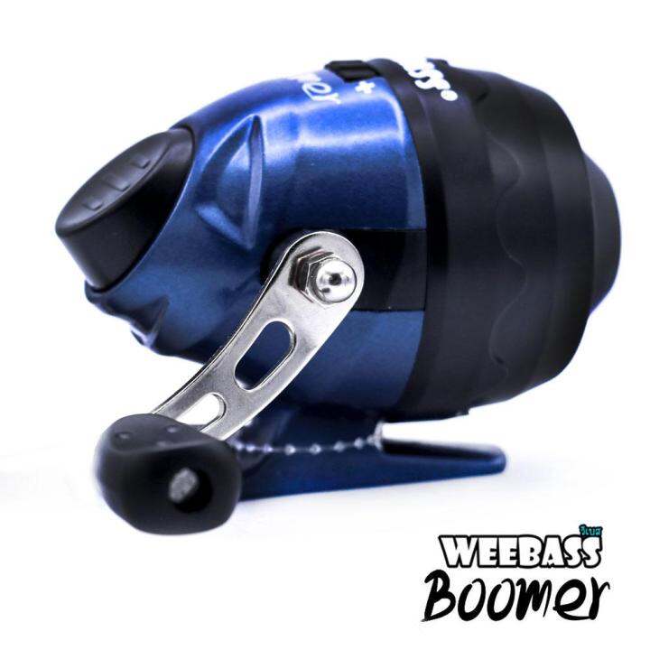 อุปกรณ์ตกปลา-weebass-รอกยิงปลา-รุ่น-boomer-หมุนขวา-รอกกระปุก