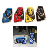 Automatic Transmission Pedal Foot Pedals Rest Plate Kits Anti-Slip Pedal Gas and Brake Pedal Pad Cover Car Accessories