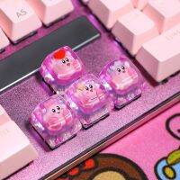 ♙♘Mimeo แป้นพิมพ์1ชิ้น Kirby หมวกมีสองมิติลายการ์ตูน