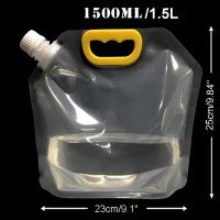 Beverage Liquid Plastic Storage Self-Stand Spout Water Liquor Pouch Concealable