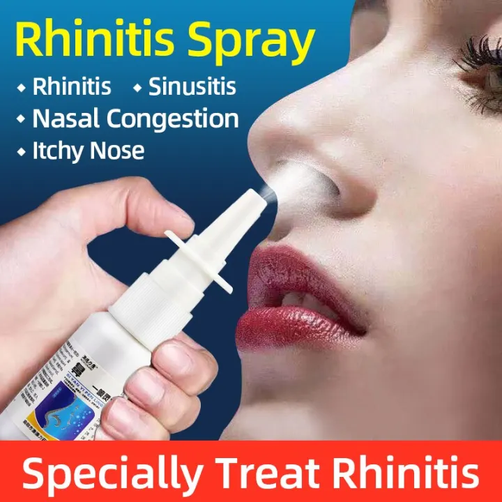 Rhinitis Spray Acute Sinusitis Nasal Congestion Swollen Allergic ...