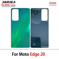 เคสฝาหลังฝาหลังปิดโทรศัพท์พร้อมเลนส์กระจกสำหรับ Motorola Moto E32 E40 E20ขอบ20 Pro Edge 30ฝาหลังพร้อมโลโก้