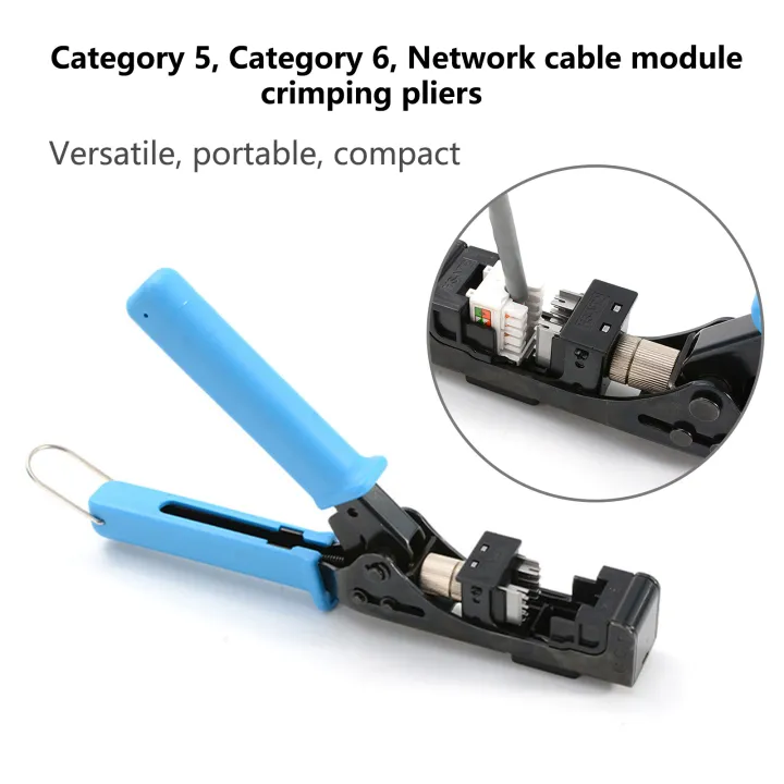 Network Wire Cutter Professional Accurate Steel Cat5/6 Network Module ...