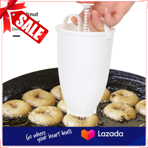 Manual Waffle Dispenser Plastic Lightweight Arabic Waffle Donut Maker