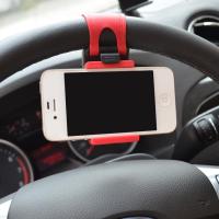 Car Bracket Car Phone Holder Car Steering Wheel Clip Mount Mobile Phone Holder Stand Gps Accessories For Iphone Dropshipping