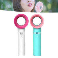 พัดลมไร้ใบพัดแบบใช้มือถือ USB ชาร์จใหม่ได้2000MAh Cooling Safe Eyelash Dryer Fan สำหรับ Salon Makeup Accessories