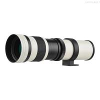 กล้อง MF เลนส์ซูเปอร์ Zoom Telefoto F/8.3-16 420-800Mm T เมาท์กับด้าย1/4แบบสากลเปลี่ยนแทนที่สำหรับแคนนอนกล้อง Nikon Sony Fujifilm กล้องโอลิมปัส