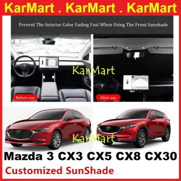 2023 2024 Mazda CX30 Windshield Sun Shade 2019-2024 Mazda CX-30 Windshield  Sunshades Mazda CX 30 Sunshade Sun Shade Cover Block UV Ray CX-30 Front