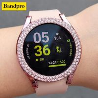 ♠ Stylish Diamond Case cover For Samsung Galaxy Watch Active 2 40 44mm Bumper Protective Case For Samsung watch 4 5 PC Accessories