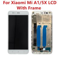 หน้าจอ LCD เหมาะสำหรับ A1 Xiaomi Mi/5X จอแสดงผล LCD พร้อมชุดประกอบเทปกาวหน้าจอสัมผัสเหมาะสำหรับการทดสอบการเปลี่ยนโทรศัพท์จอแสดงผล LCD Xiaomi 5X