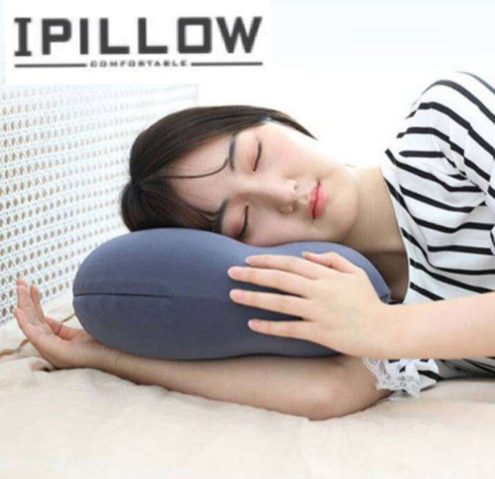 ipillow-3d-micro-airtex-ของแท้100-หมอนสลบเหมือด-หมอนเพื่อสุขภาพ-ลดอาการปวดต้นคอ-หมอนเพื่อสุขภาพปรับสมดุลให้พอดีกับร่างกายของคุณ