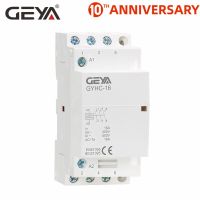 Geya Gyhc คอนแทค16a อัตโนมัติ,3no 25a 20a 3เฟส220V Din รางบ้าน Ac แบบแยกส่วน