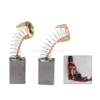 2Pcs/set Electric Drill Carbon Brush Spare Part For BOSCH MAKITA ElectricTool For Sale Rotary Tool Parts Accessories