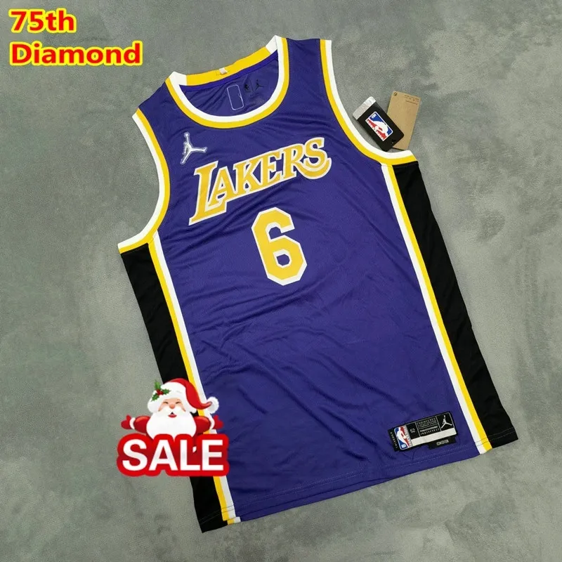 Discount Lebron James Jersey Number Lakers Diamond T-shirt