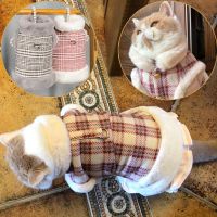 〖Love pets〗   Super Warm Winter Pet Cat Dog Jacket Vest Clothes for Cats Puppy Soft Kitten Coat with Fur Collar chats Clothing ropa para gatos