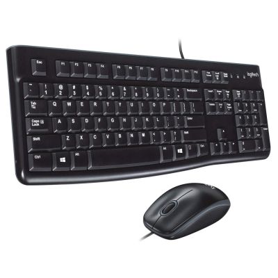 [ประกัน 3 ปี] Logitech MK120 USB Keyboard and Mouse Combo คีย์บอร์ด เมาส์ คีย์บอร์ดพร้อมเมาส์ - [Kit IT]