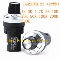 LA42DWQ-22 1K 2K 4.7K 5K 10K 20K 50K 100K 200K 500K 22mm Diameter Pots Rotary Potentiometer Converter Governor Inverter 20MM