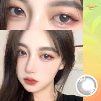 ? KOLA? บิ๊กอาย บิ๊กอายตาโต คอนแทกเลนส์ hapa kristin 14.0mm คู่ (2 ชิ้น） 12 เดือน contact lens เกาหลี คอนแทคเลนส์สีดำ