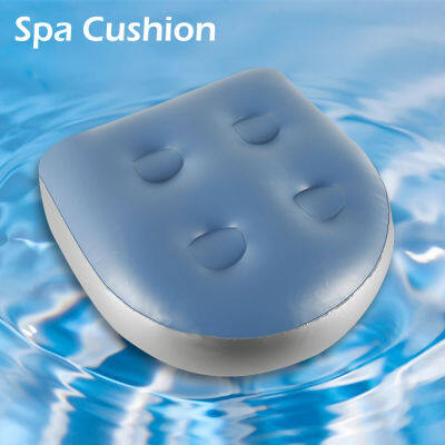 1PC Inflatable Spa Booster Seat Mat Hot Tub Spa Cushion Pool Bath Soft Water Injection Cushion Pillow for Bathroom Accessories