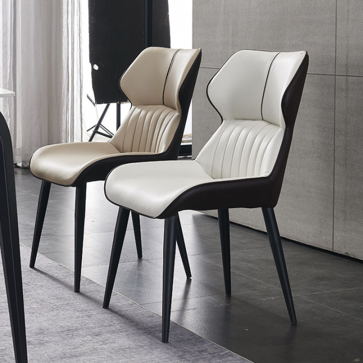 โซฟา-เก้าอี้-modern-chair-ชุดโซฟาเกรดพรีเมี่ยม-สวยหรู-เบาะหนัง-โครงเหล็ก-วัสดุเกรดพรีเมี่ยม-ไม่เหมือนใคร-โซฟารับแขก-เก้าอี้โซฟา