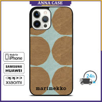 Marimekko195 Phone Case for iPhone 14 Pro Max / iPhone 13 Pro Max / iPhone 12 Pro Max / XS Max / Samsung Galaxy Note 10 Plus / S22 Ultra / S21 Plus Anti-fall Protective Case Cover