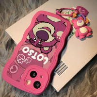 ARIZINO เคส OPPO A57 2022 4G A78 A77S A16 A15 A96 A76 A12 A3S A5 A7 A5S A15S A31 2020 A53 A9 2020 A5 2020 F9 A77 เคสซิลิโคนลายการ์ตูนวินนี่เดอะพูห์ลายหยัก