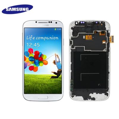 สำหรับ Samsung S4 I9505 I9500 Lcd I9505จอแอลซีดีสำหรับซัมซุง Samsung S4 I337 I9515 I959หน้าจอ Lcd สัมผัสทำให้เป็นดิจิทัลประกอบทดสอบ100%