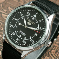 Seiko_5 ทหารอัตโนมัติวิศวกรรมนาฬิการุ่น SNK805k2 ผู้ชายนาฬิกาสายผ้าขายร้อน-มั่นใจ