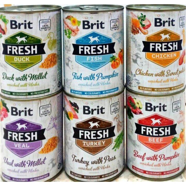 Brit Fresh Dog Wet Food Can 400g Lazada PH