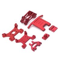 Upgraded Metal Tail Bracket Shock Bracket Front Bumper For WLtoys 144010 144010 124016 124017 124018 124019 RC Car Parts