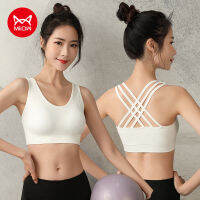 MiiOW ใหม่สตรีโยคะความงามกลับกีฬา Bra แฟชั่นสูงยืดขนาดชุดชั้นใน B0249