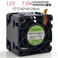 2023. .. SUNON Jianzhun PMD1204WQB2-A สวิตช์พัดลมเซิร์ฟเวอร์12V 7.0W 4028 4CM