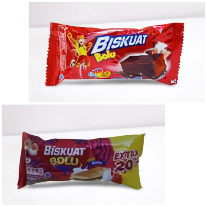 Snack Biskuat Bolu Coklat Dan Susu 1 Box Isi 12 Cemilan Enak Dan