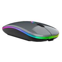 Elife เมาส์ไร้สาย RGB Silent LED Backlit Ergonomic Computer 2.4G USB Gaming Mice