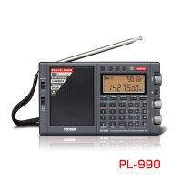 Lusya Tecsun PL-990วิทยุสเตอริโอแบบพกพาประสิทธิภาพสูง Full Band จูนดิจิตอล FM AM วิทยุ SW SSB พร้อมตัวรับสัญญาณบลูทูธ