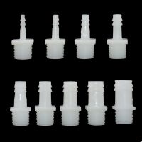 【cw】 Plastic Pipe Fitting 4mm 6mm 8mm 10mm 12mm 14mm 16mm 18mm 20mm Hose Barb 1/2 quot; Male Thread Coupler !