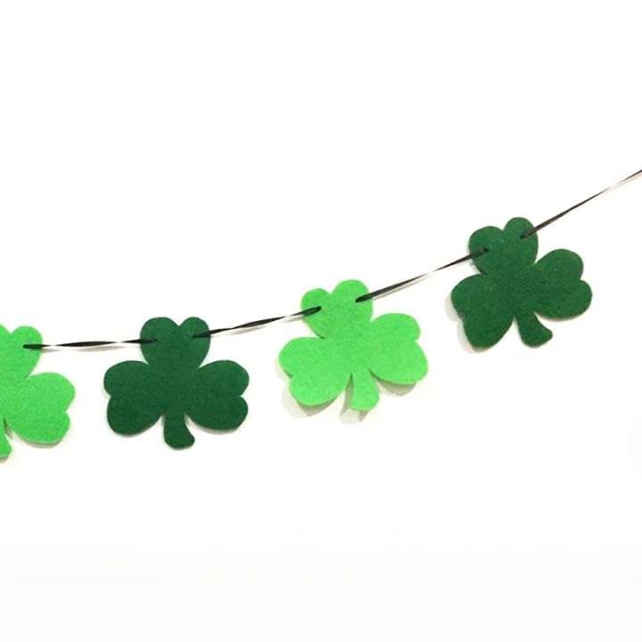 st-patricks-day-decoration-wreaths-lucky-party-decoration-banners-are-compatible-with-gates-fireplaces-etc