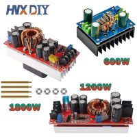 1800W 40A 1200W 20A 600W 15A DC-DC Boost Converter โมดูลแหล่งจ่ายไฟแบบปรับได้ 10-60V ถึง 12-90V เครื่องชาร์จแรงดันไฟฟ้าแบบปรับได้