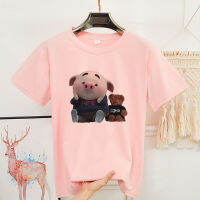 BK-247*เสื้อยืดแขนสั้นพร้อมส่ง 8สี ลายการ์ตูน ขายดีตามเทรนต์ ลายน่ารัก สีสันสดใส่น่ารัก ใส่ได้ทั้งหญิงและชาย (S-3XL) **ปลีก-ส่ง***