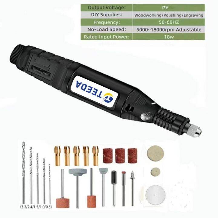 Drill 12V Dc Grinder Mini Dremel Drill Electric Grinding Set Dmz2 Grinder Power Tools Lazada PH