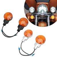 Amber  Front Flat  Turn Signal Light For Harley Tou Electra Tour Glides For Harley Tou Electra Tour  Glides FLSTC