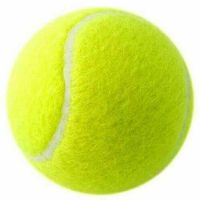 1pc 6.4cm Tennis Balls Practice Training Dogs Bite Relaxing Massage Outdoor Fluorescent