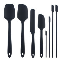 2ชุดไม้พายซิลิโคนชุด8รวม4 Mini Spatulas เครื่องครัวทนความร้อนสำหรับเบเกอรี่ทำอาหารผสมขายส่ง X2